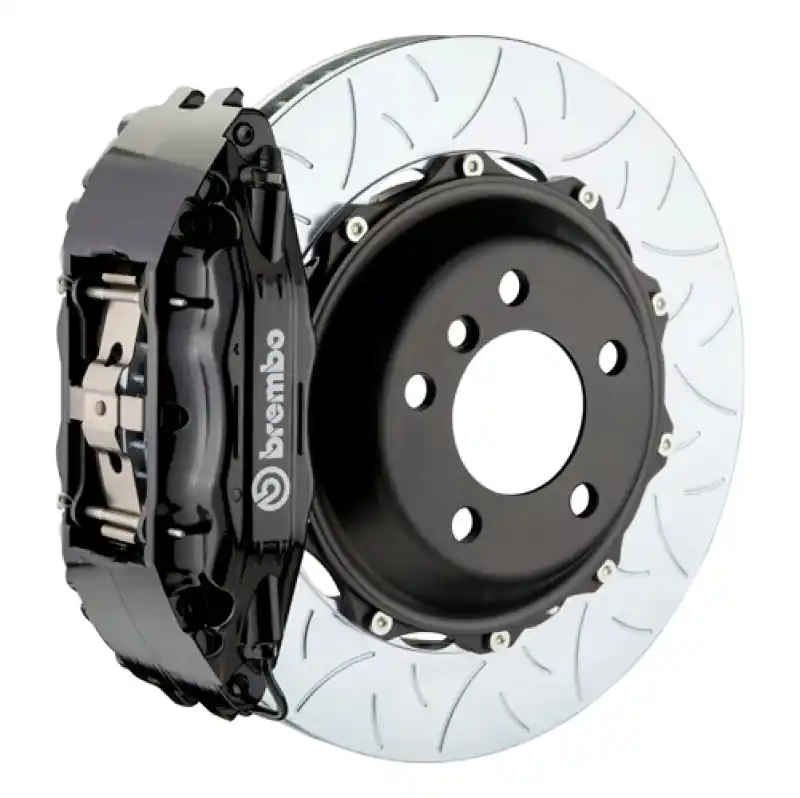 Brembo 05-11 997 C2S/997 C2 GTS Front GT BBK 6 Piston Cast 355x32 2pc Rotor Slotted Type3-Black One Day Deal