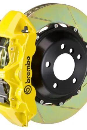Brembo 15-21 NX Front GT BBK 6 Piston Cast 380x32 2pc Rotor Slotted Type-1- Yellow Buy Today