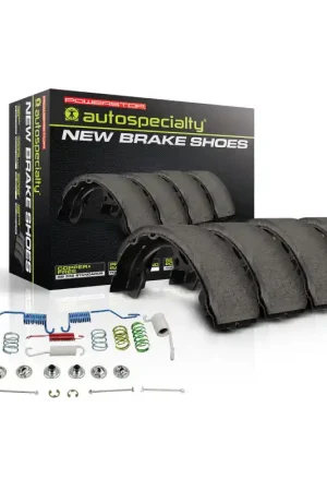 Power Stop 97-00 Jeep Wrangler Rear Autospecialty Brake Shoes w/Hardware In Demand