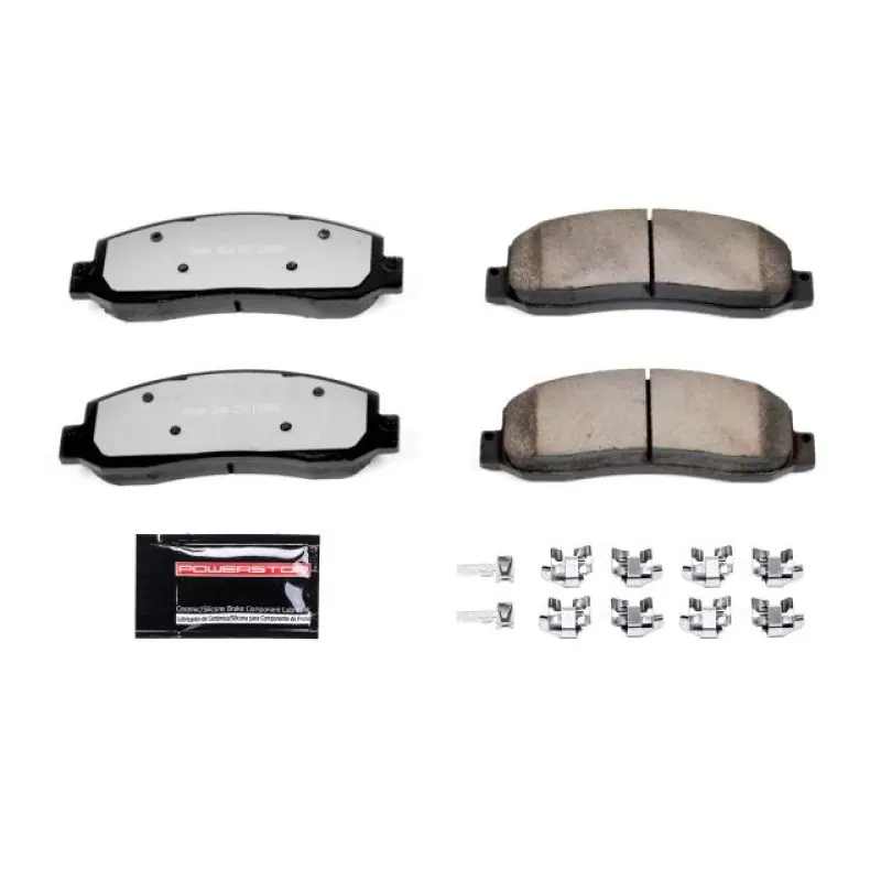 Instant Buy Power Stop 05-08 Ford F-250 Super Duty Front Z36 Truck & Tow Brake Pads w/Hardware