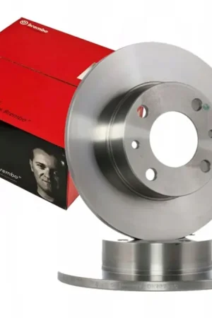 Brembo 07-12 Lexus ES350/08-12 Toyota Avalon/07-11 Camry Rear Premium UV Coated OE Equivalent Rotor Hassle-Free Returns