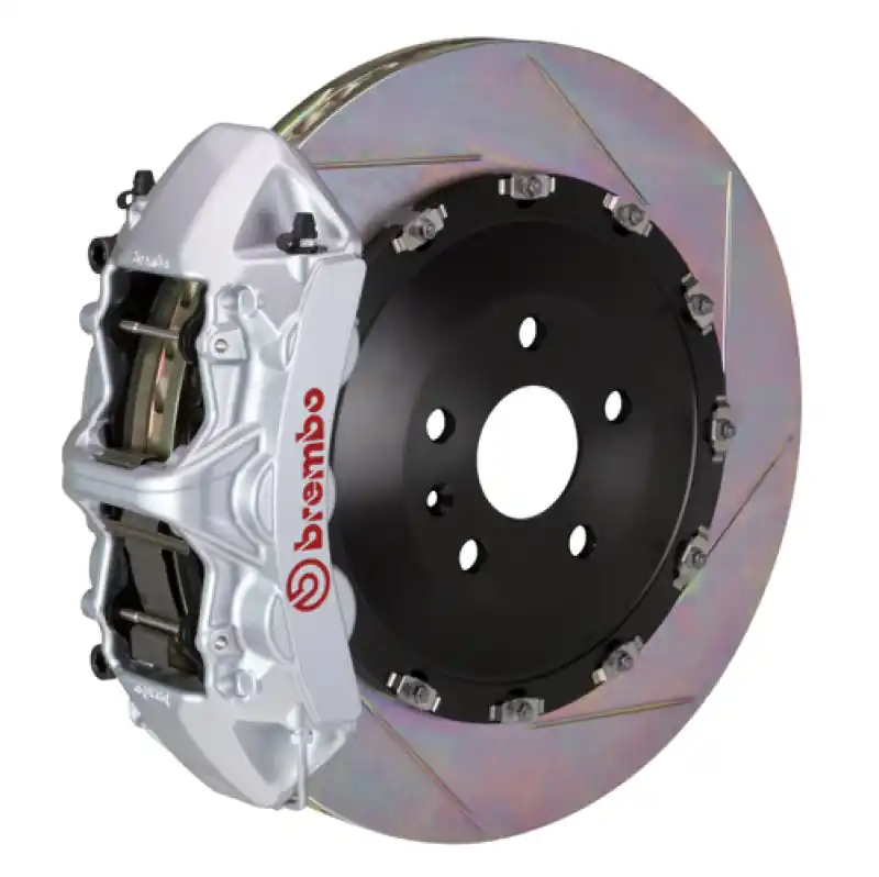 Brembo 03-16 Phantom Sedan/Coupe Front GT BBK 6 Piston Cast 405x34 2pc Rotor Slotted Type1-Silver Instant Buy