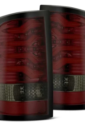 Best Choice AlphaRex 09-18 Dodge Ram 1500 PRO-Series LED Tail Lights Red Smoke