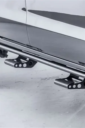 Luxury N-Fab C194RKRCC RKR Rock Rails Cab Length | Chev 1500 GMC Sierra 2500 3500