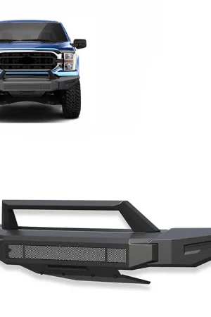 Black Horse Off Road Armour II Heavy Duty Modular Front Bumper GDRD AFB-F121 Money Back Guarantee