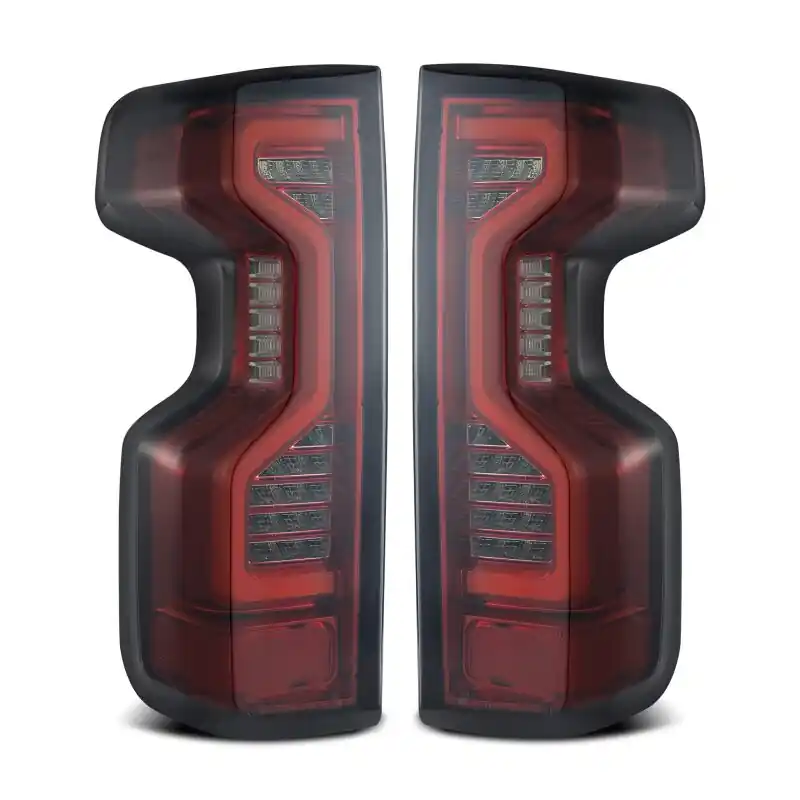 AlphaRex 19-23 Chevrolet Silverado 1500/2500HD/3500HD PRO-Series LED Tail Lights Red Smoke Instant Buy