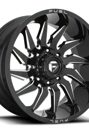 Shop Now Aluminum Wheels 20X9 Saber D744 6 On 135 Gloss Black Milled 87.1 Bore 20 Offset Fuel Off Road Wheels