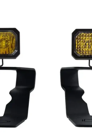 Diode Dynamics 15-21 Subaru WRX/STi Pro Stage Series 2in LED Ditch Light Kit - Yellow Combo Warranty Included