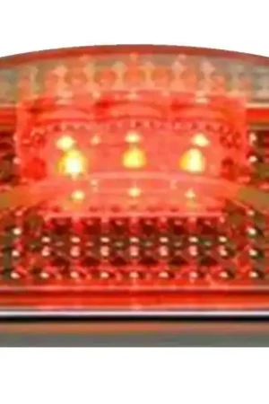 Holiday Sale Putco Universal Side Marker - Red LED w/Ion Chrome Lens Universal Side Markers