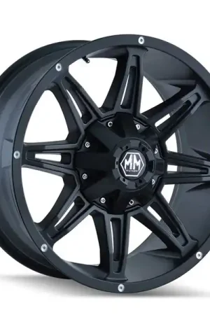 Mayhem Wheels Rampage 8090 Matte Black 20x10 -25mm Offset 6x135,6x139.7 (6x5.5) Luxury