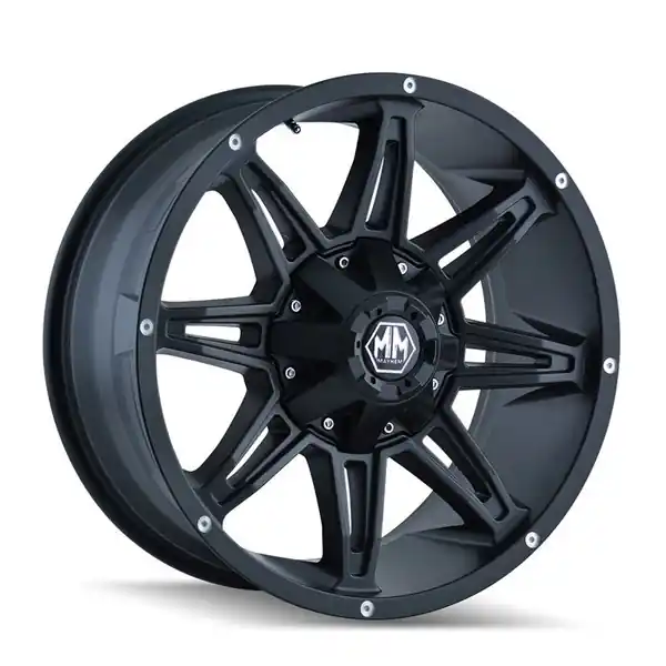 Mayhem Wheels Rampage 8090 Matte Black 20x10 -25mm Offset 6x135,6x139.7 (6x5.5) Luxury
