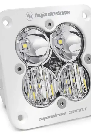 Baja Designs Squadron Sport Driving/Combo Pattern Flush Mount White LED Light Pod - Clear Trending