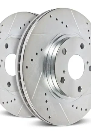 While Supplies Last Power Stop 14-22 Dodge Charger Front Right Evolution Drilled & Slotted Rotor