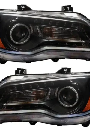 Oracle 11-14 Chrysler 300C SMD HL - Black - NON HID - DRL - w/ BC1 Controller Buy Online