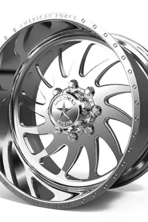 American Force Forged Wheels Spirit H31 Polished 26x16 -101mm Offset 8x165.1 (8x6.5) Direct From Manufacturer
