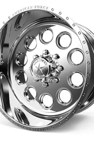 In Demand American Force Forged Wheels Big Ten F09 Polished 24x11 0mm Offset 8x165.1 (8x6.5)
