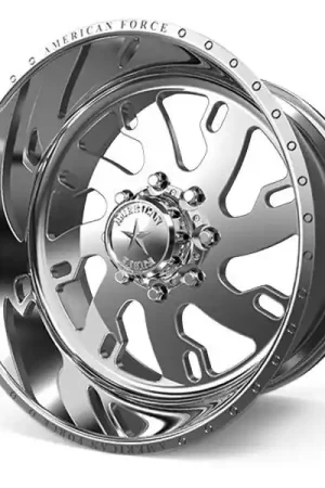 Top Rated American Force Forged Wheels Raptor 81 Polished 22x10 -25mm Offset 8x180
