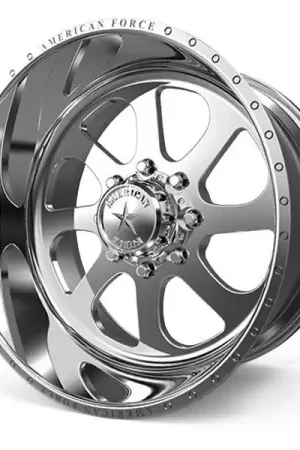 American Force Forged Wheels Burnout 75 Polished 24x11 0mm Offset 5x139.7 (5x5.5) Direct From Factory