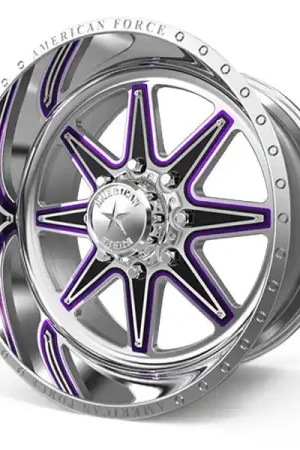 American Force Forged Wheels Evade 211 Polished 24x14 -73mm Offset 6x135 Free Returns