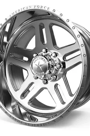 Original American Force Forged Wheels Vision CK09 Polished 22x14 -90mm Offset 6x139.7 (6x5.5)