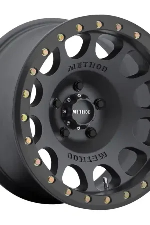Method MR105 Beadlock 17x8.5 0mm Offset 5x5.5 108mm CB Matte Black w/BH-H24125 Wheel Bulk Order