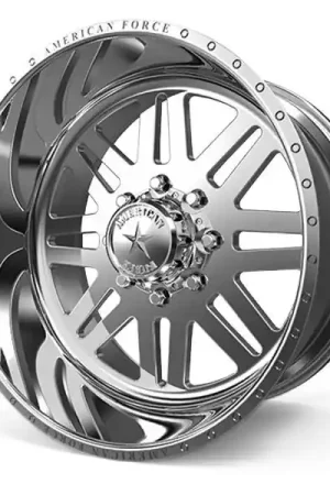 American Force Forged Wheels Liberty 9 Polished 26x12 -40mm Offset 8x165.1 (8x6.5) Last Chance