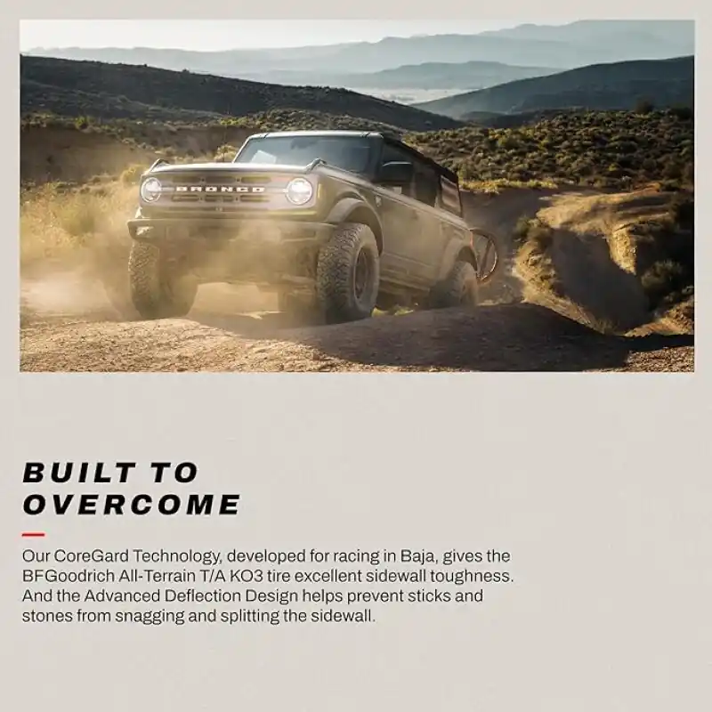 BFGoodrich All Terrain T/A KO3 LT285/60R20 125/122S Hassle-Free Returns