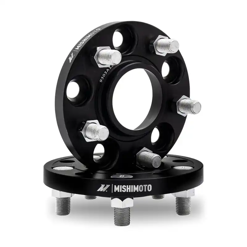 Don’t Miss Out Mishimoto Wheel Spacers - 5x114.3 - 60.1 - 45 - M12 - Black