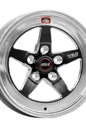 Reduced Price Weld S71 15x4 / 5x4.5 BP / 1.5in. BS Black Wheel (Medium Pad) - Non-Beadlock