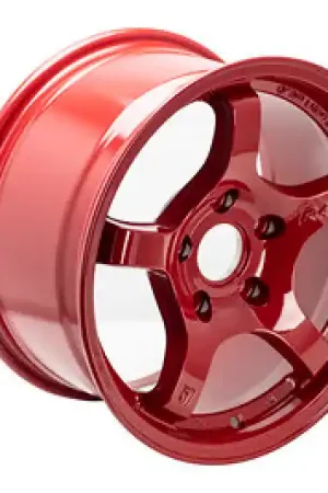 Gram Lights 57CR 18x8.5 +37 5x108 Milano Red Wheel Deal