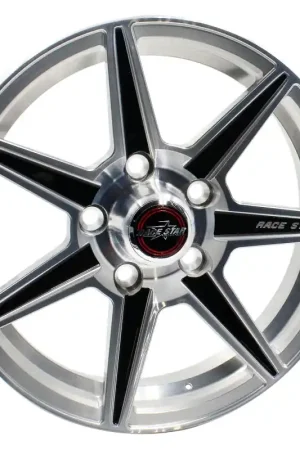 Buy Online Race Star 72 ValStar 17x4.5 / 5x4.75BC / 2BS / 3.072in CB / Machined w/Black Accents Wheel