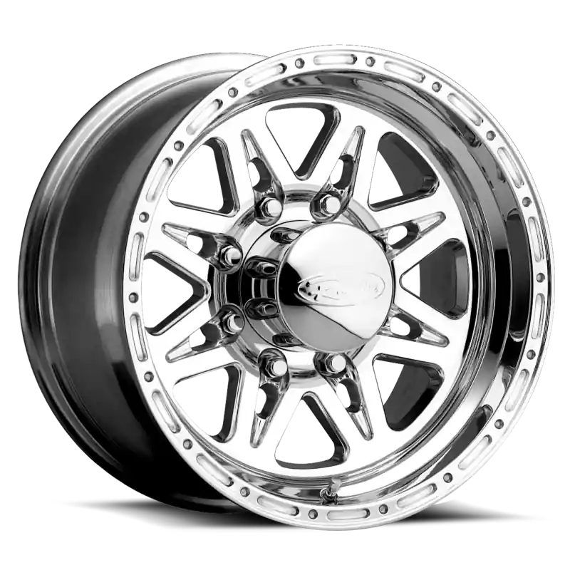 Hot Picks Raceline 888 Renegade 17x9in / 8x165.1 BP / -12mm Offset / 130.81mm Bore - Polished Wheel