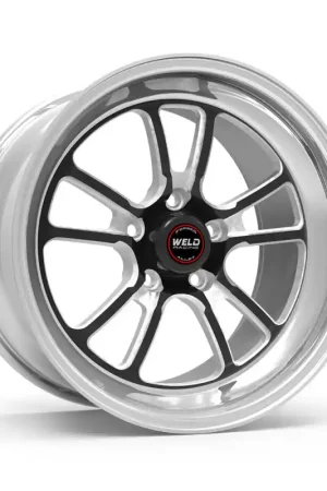 Weld S70 RT-S 17x11 / 5x115 BP / 6.2in BS Black Wheel 3.18in ID 5mm Offset (High Pad) - Non-Beadlock Warranty Included