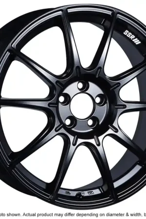 Wholesale SSR GTX01 17x8 5x100 45mm Offset Flat Black Wheel