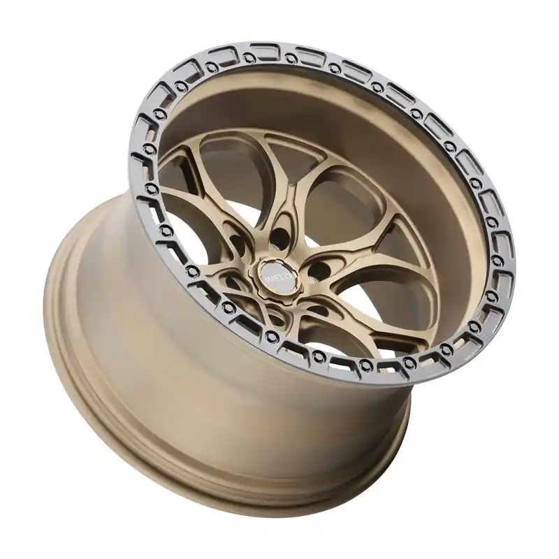 Sale Weld Off-Road W106 20X9 Ledge 6X135 ET20 BS5.75 Satin Bronze / Black Ring 87.1