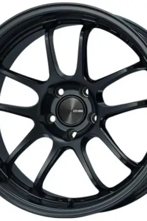 Enkei PF01EVO 17x9.5 22mm Offset 5x114.3 75mm Bore Matte Black Wheel Special Order / No Cancel Sale