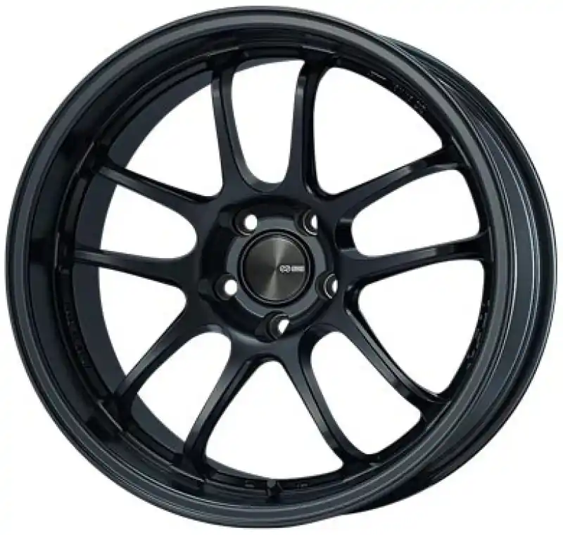 Enkei PF01EVO 17x9.5 22mm Offset 5x114.3 75mm Bore Matte Black Wheel Special Order / No Cancel Sale
