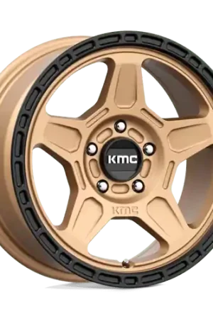 Seasonal Sale KM721 16X7 5X4.5 M-BRZ BLK LP 15MM