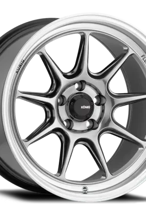 Konig Countergram 19x8.5 5x112 ET43 Hyper Chrome / Machined Lip Instant Buy
