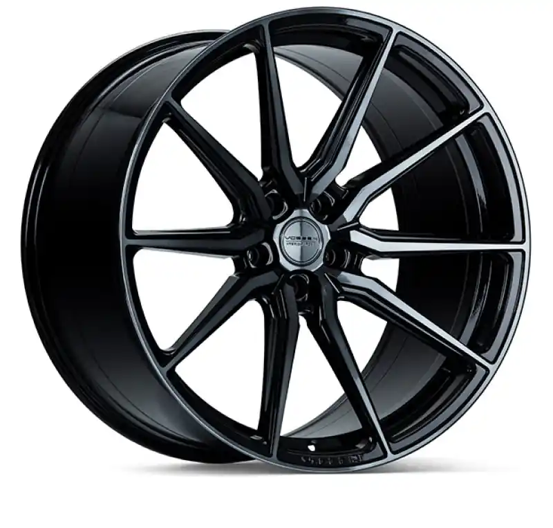 While Supplies Last Vossen HF-3 20x10.5 / 5x112 / ET45 / Deep Face / 66.5 - Double Tinted - Gloss Black Wheel