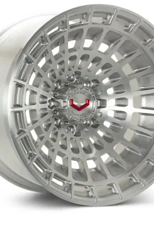 Vossen LCX-04 24x14 - 8x170 - ET75 - Mega Deep - 125.1 - Brushed Gloss Clear Wheel Holiday Sale