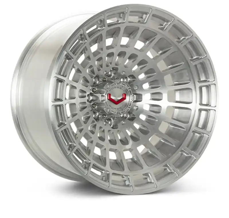 Vossen LCX-04 24x14 - 8x170 - ET75 - Mega Deep - 125.1 - Brushed Gloss Clear Wheel Holiday Sale