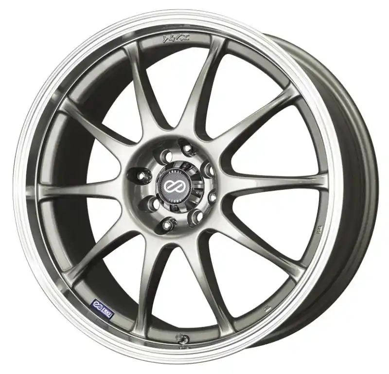 Enkei J10 17x7 5x108/115 38mm Offset 72.62mm Bore Dia Silver w/ Machined Lip Wheel Trusted Brand