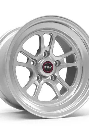 Weld S70 RT-S 15x9in / 5x114.3 BP / 6.5in. BS - Polished Center - Polished Shell Wheel Exclusive Offer
