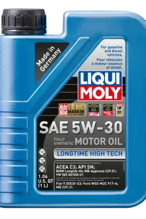 LIQUI MOLY 1L Longtime High Tech Motor Oil SAE 5W30 Seasonal Sale