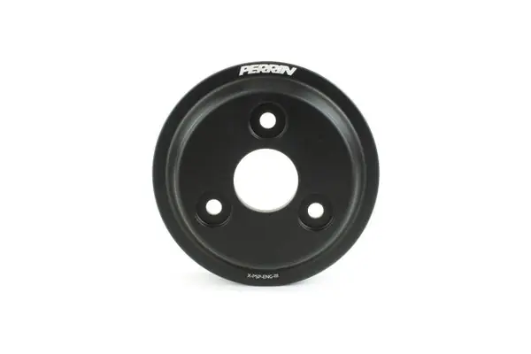 Buy Online PERRIN 22-25 Subaru WRX / 21-25 Crosstrek / 20-25 LGT/OBXT/FXT Lightweight Water Pump Pulley - Black