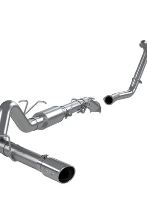 MBRP 2003-2007 Ford F-250/350 6.0L EC/CC Turbo Back Single Side (Stock Cat) New Release