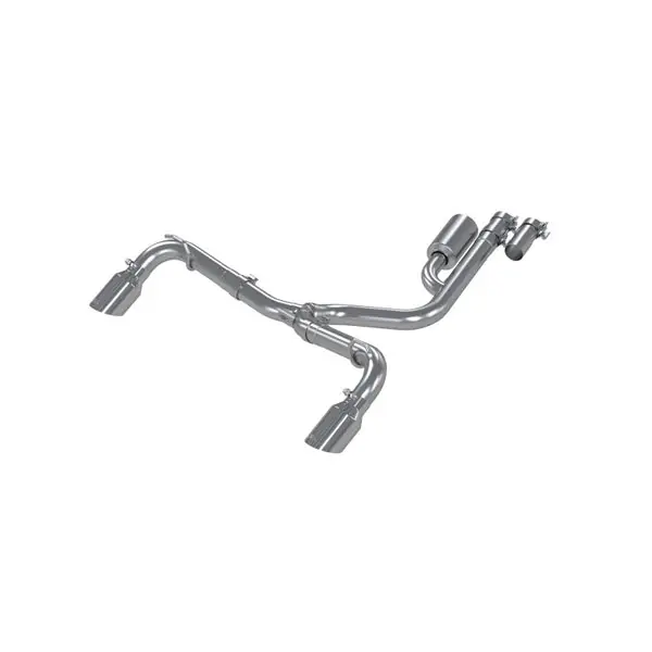 One Day Deal MBRP 2021+ Ford Bronco Sport (1.5L / 2.0L EcoBoost) 2.5in Res-Back Exhaust - Dual Rear - Alum. Steel