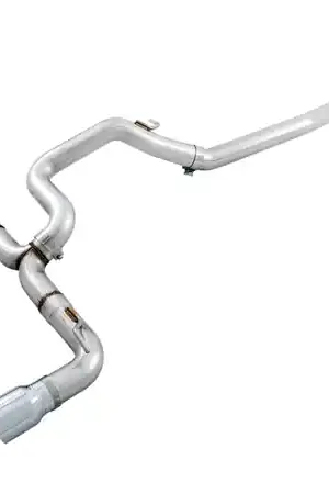 Express Delivery AWE Tuning Ford Focus RS Track Edition Cat-back Exhaust - Chrome Silver Tips