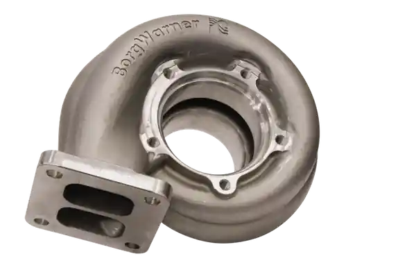 BorgWarner Turbine Housing SX S400 T4 A/R 1.00 83/74mm Twin Scroll Crafted